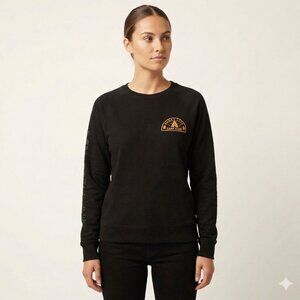 *Cliche Black Crew Neck Sweater